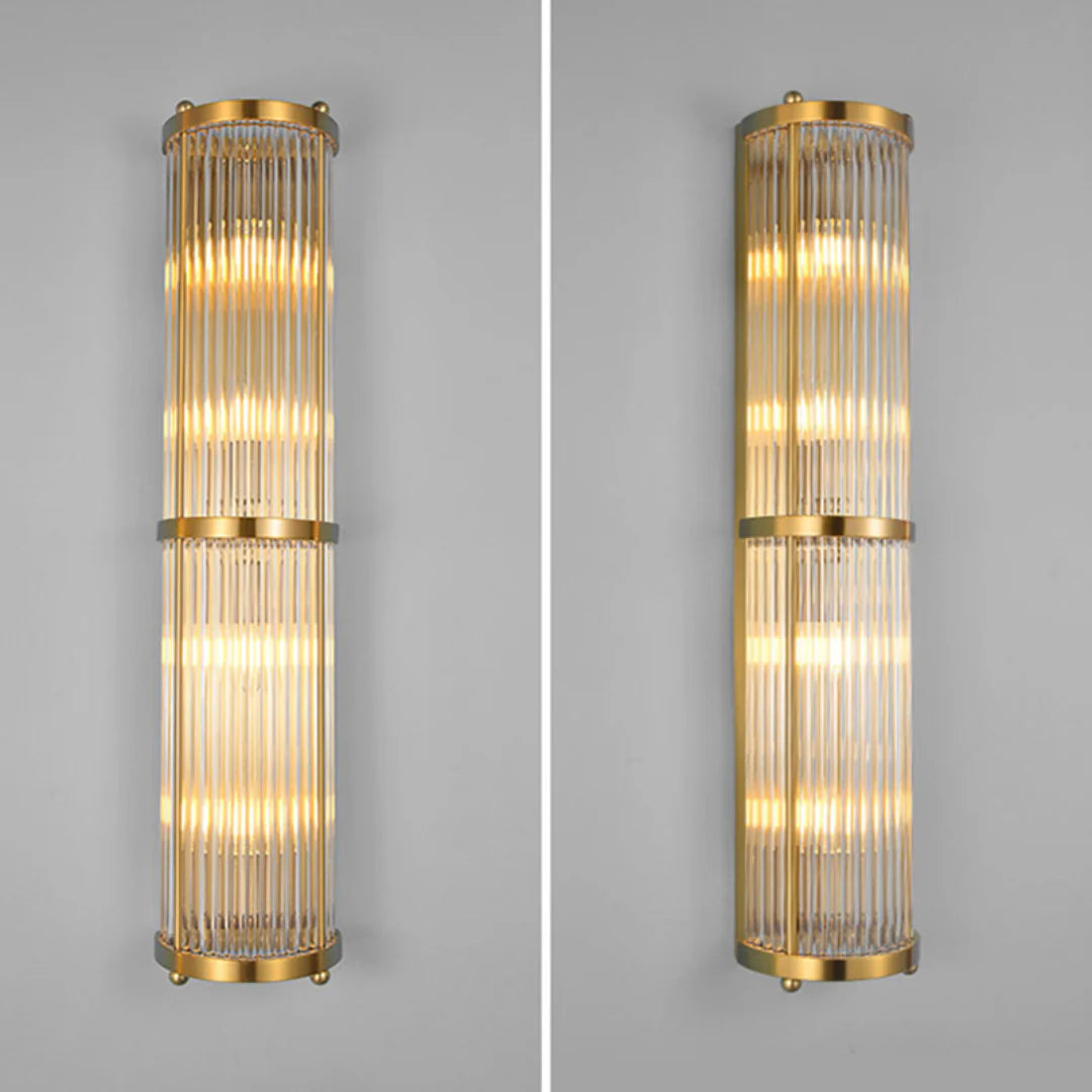 Jadssox Crystal Column Wall Light - Nuvé