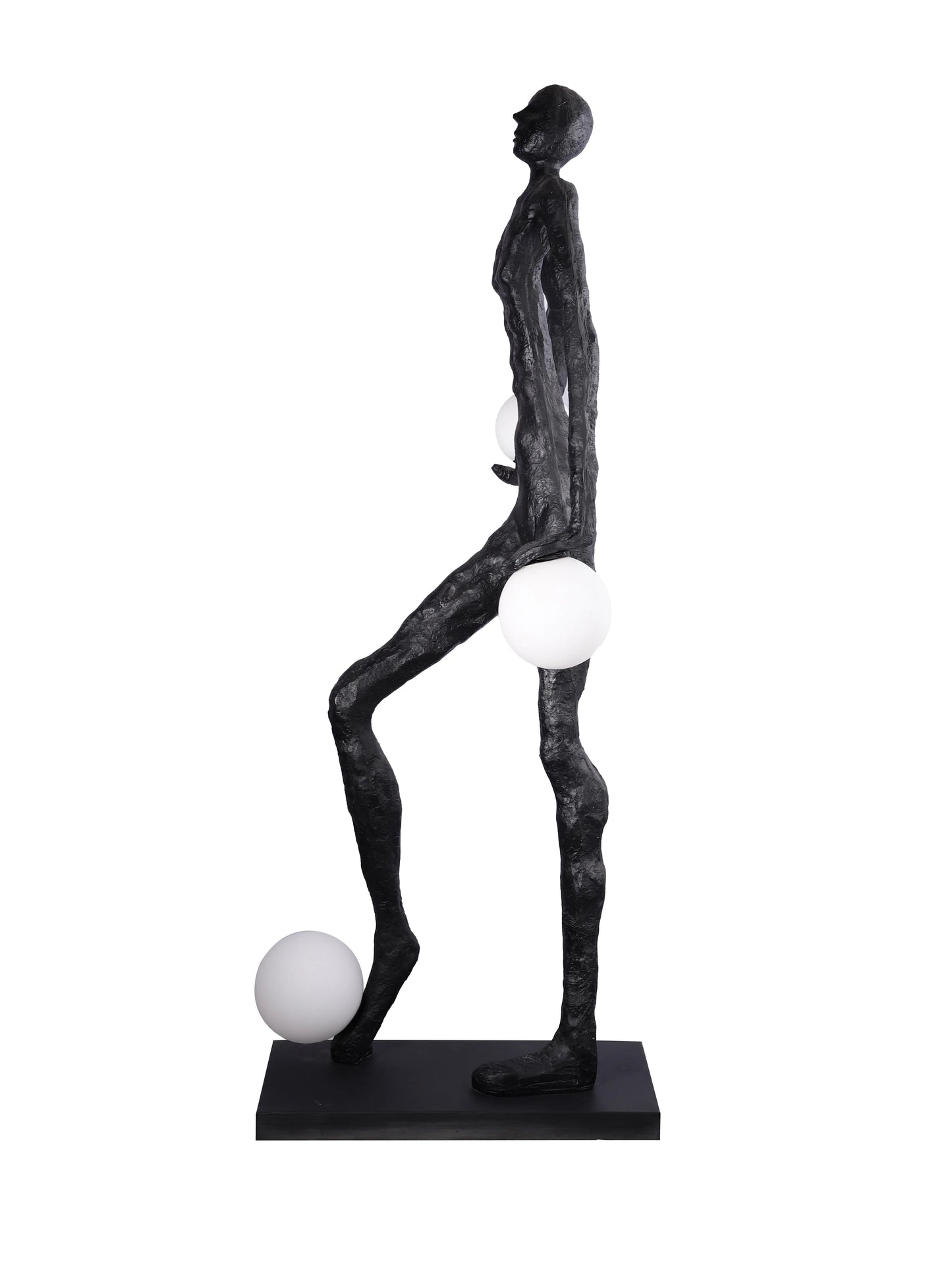 Kicking Ball Sculpture Character Floor Lamp - Nuvé