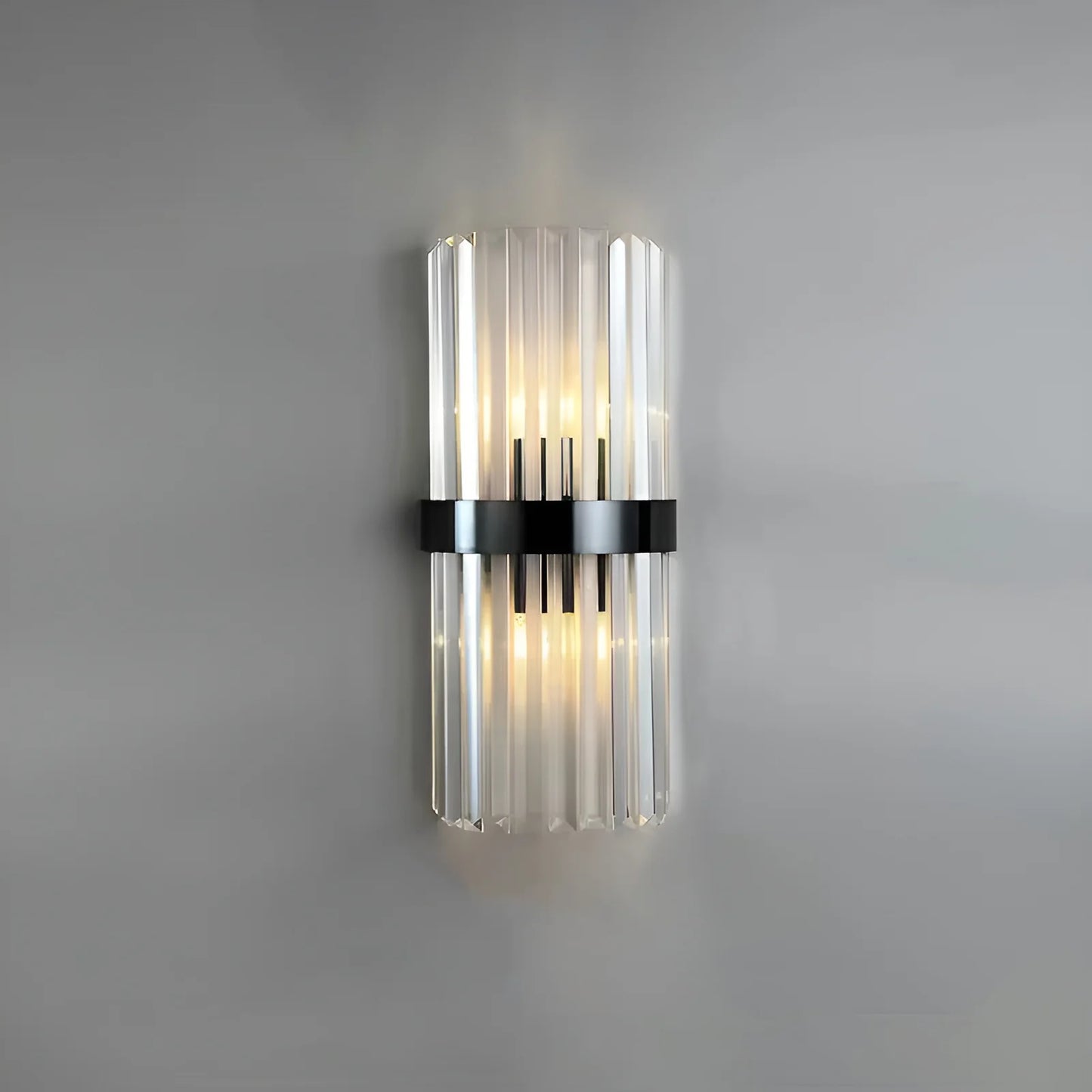 Laylq Cylinder Crystal Wall Light - Nuvé