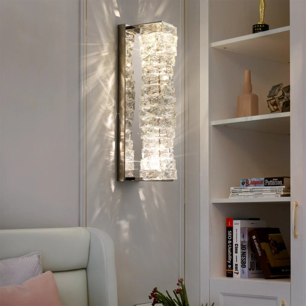 Crystal Laminated Wall Light - Nuvé