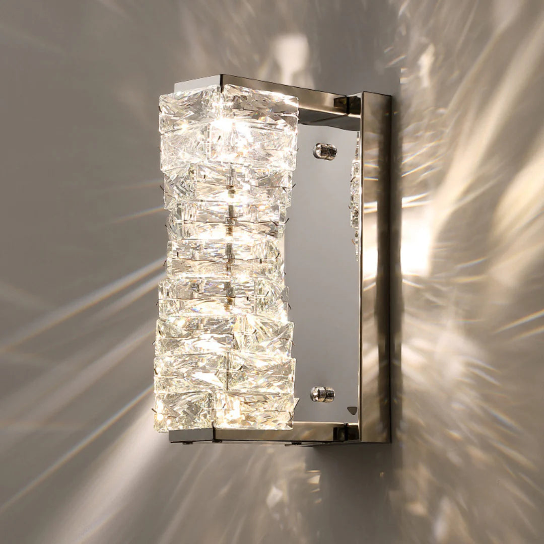 Crystal Laminated Wall Light - Nuvé