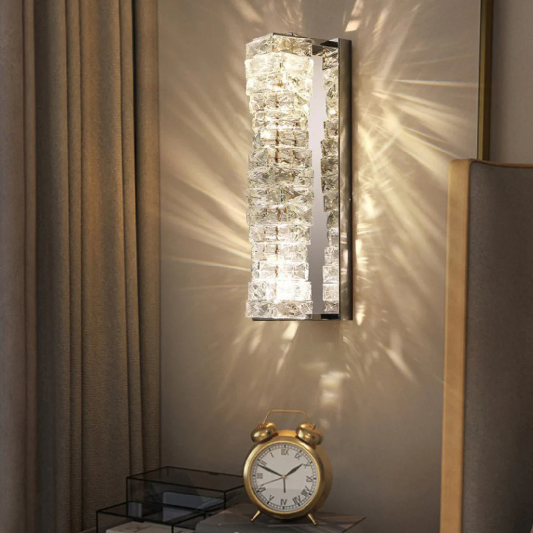 Crystal Laminated Wall Light - Nuvé