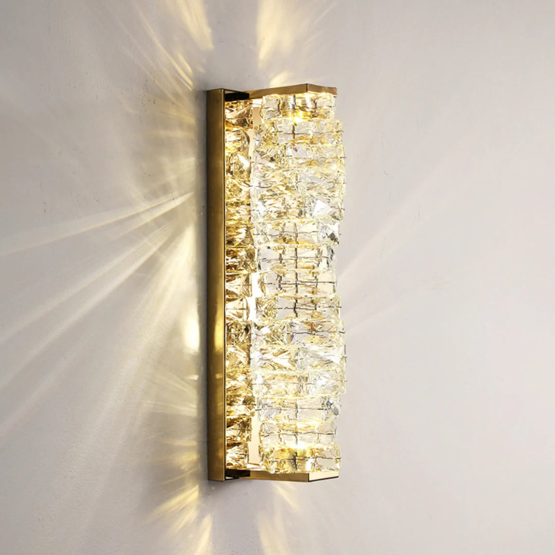 Crystal Laminated Wall Light - Nuvé