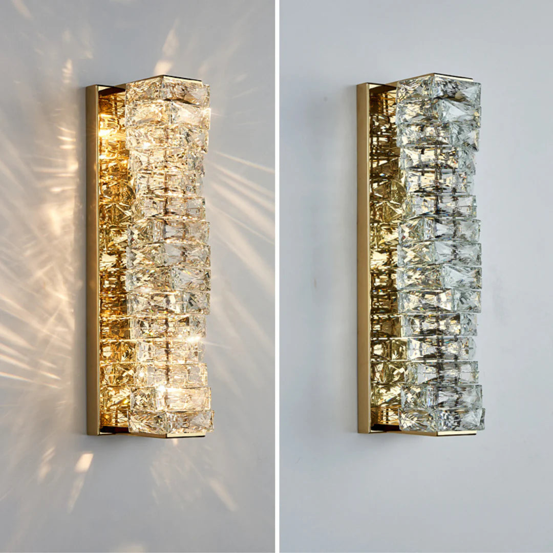 Crystal Laminated Wall Light - Nuvé