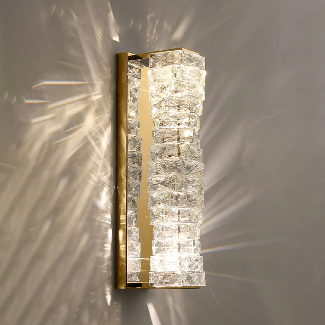 Crystal Laminated Wall Light - Nuvé