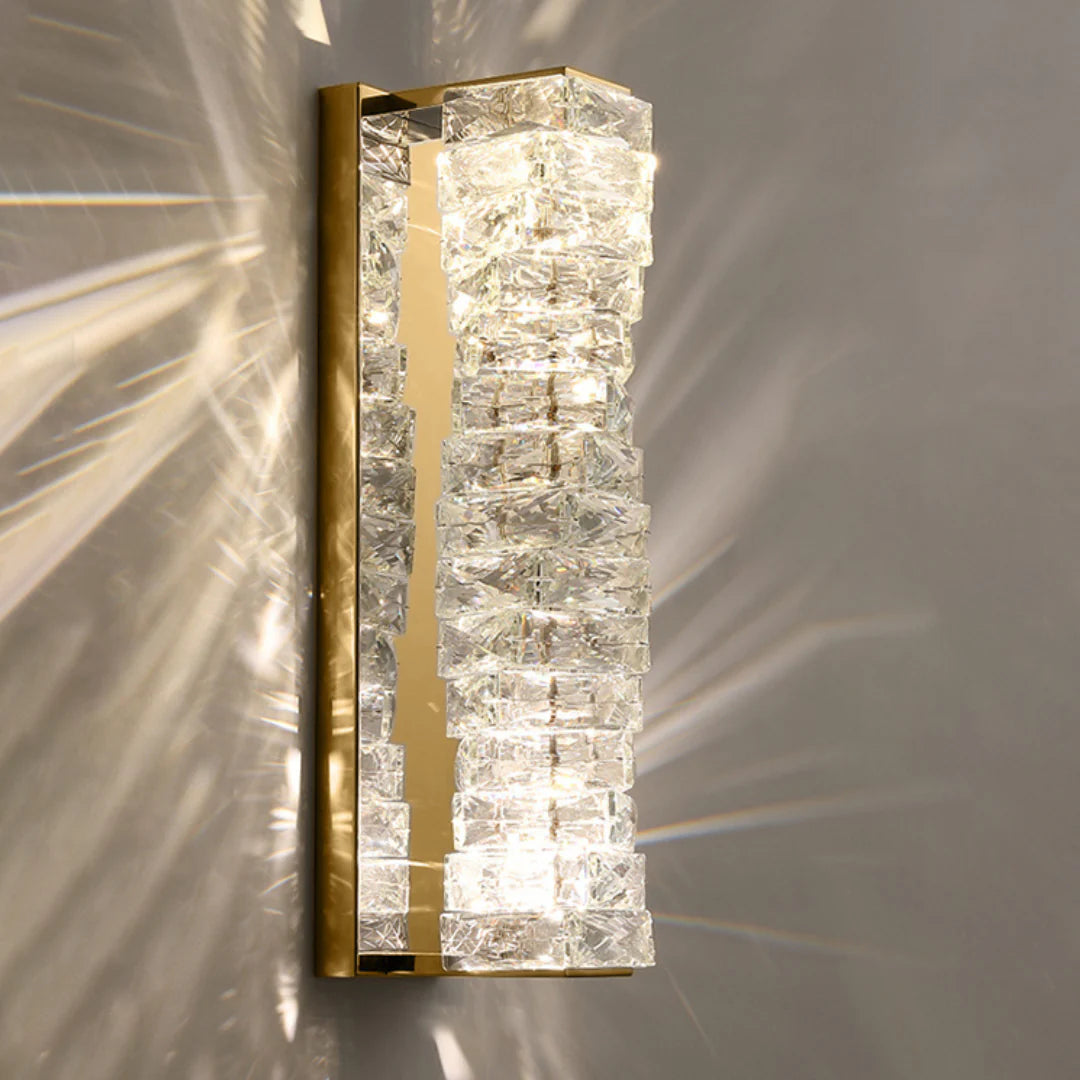 Crystal Laminated Wall Light - Nuvé