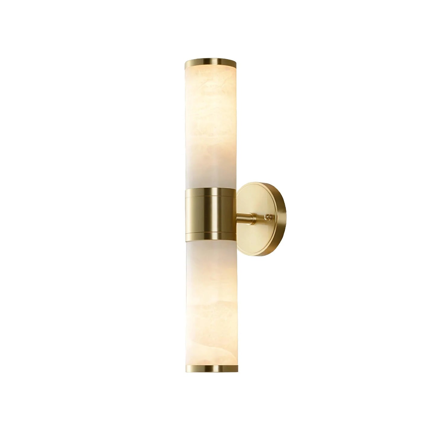 Alabaster Lampatron Cylindrical Wall Lamp - Nuvé