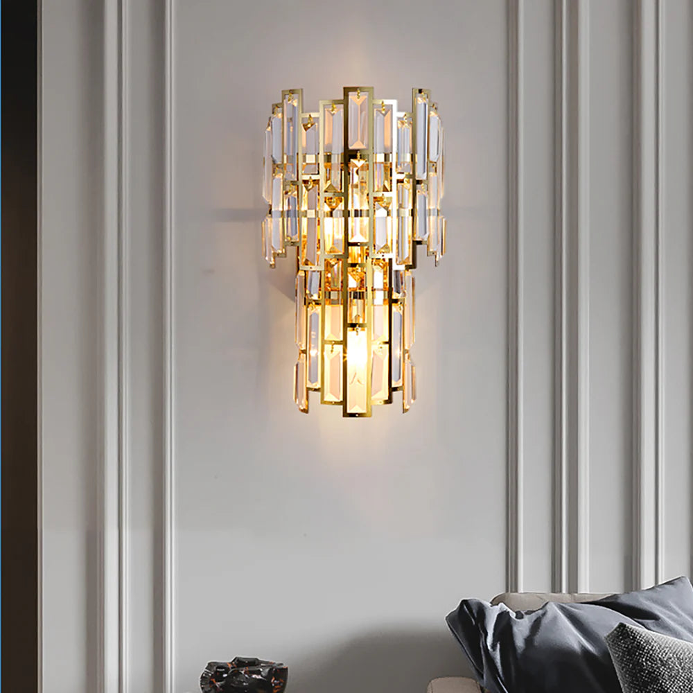 Modern Gredel Crystal Wall Lamp - Nuvé
