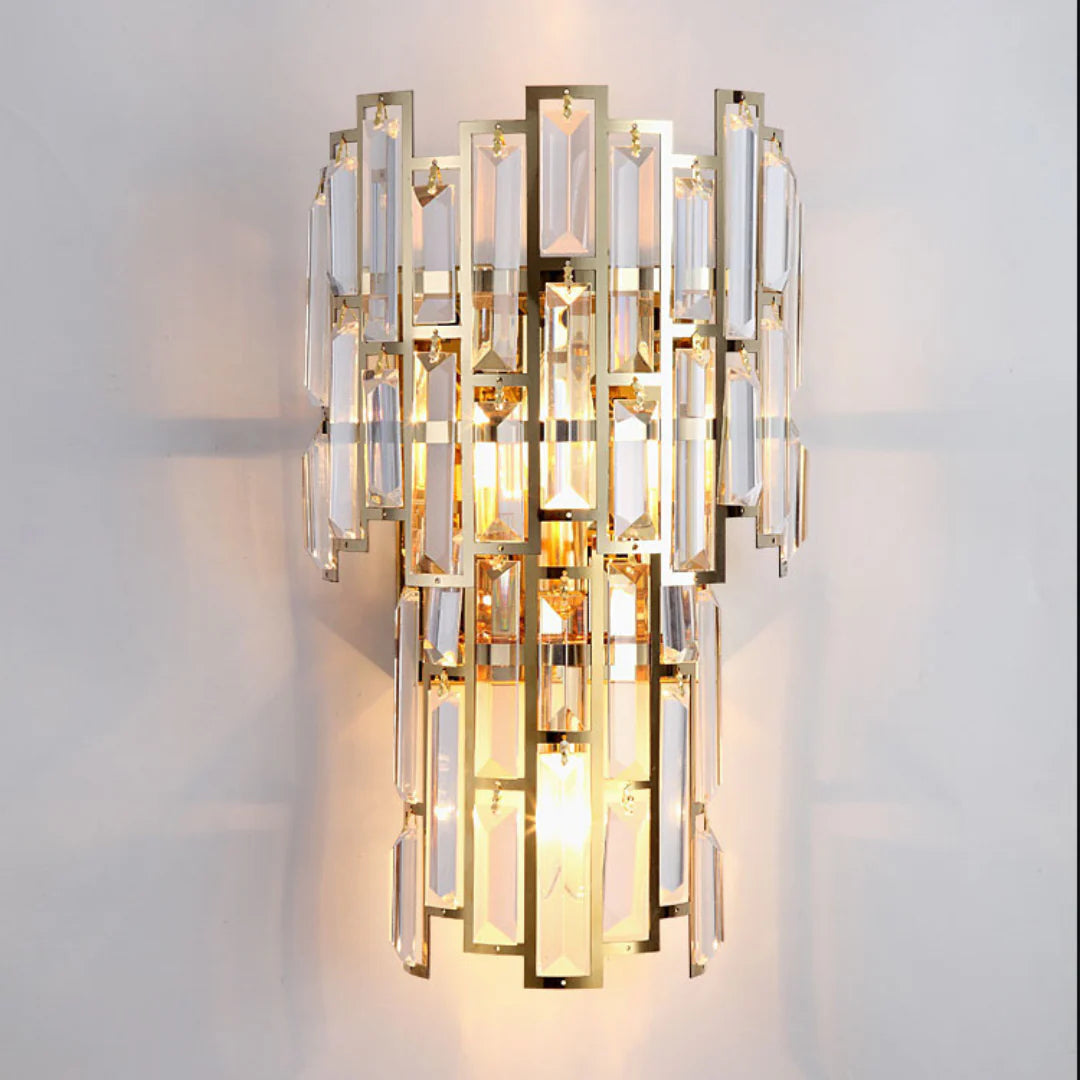 Modern Gredel Crystal Wall Lamp - Nuvé