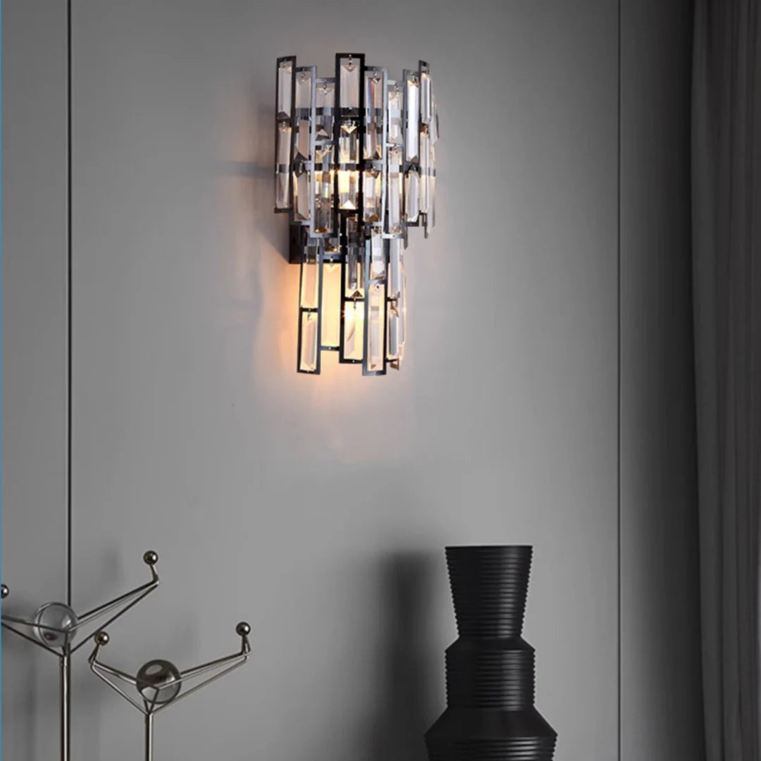 Modern Gredel Crystal Wall Lamp - Nuvé