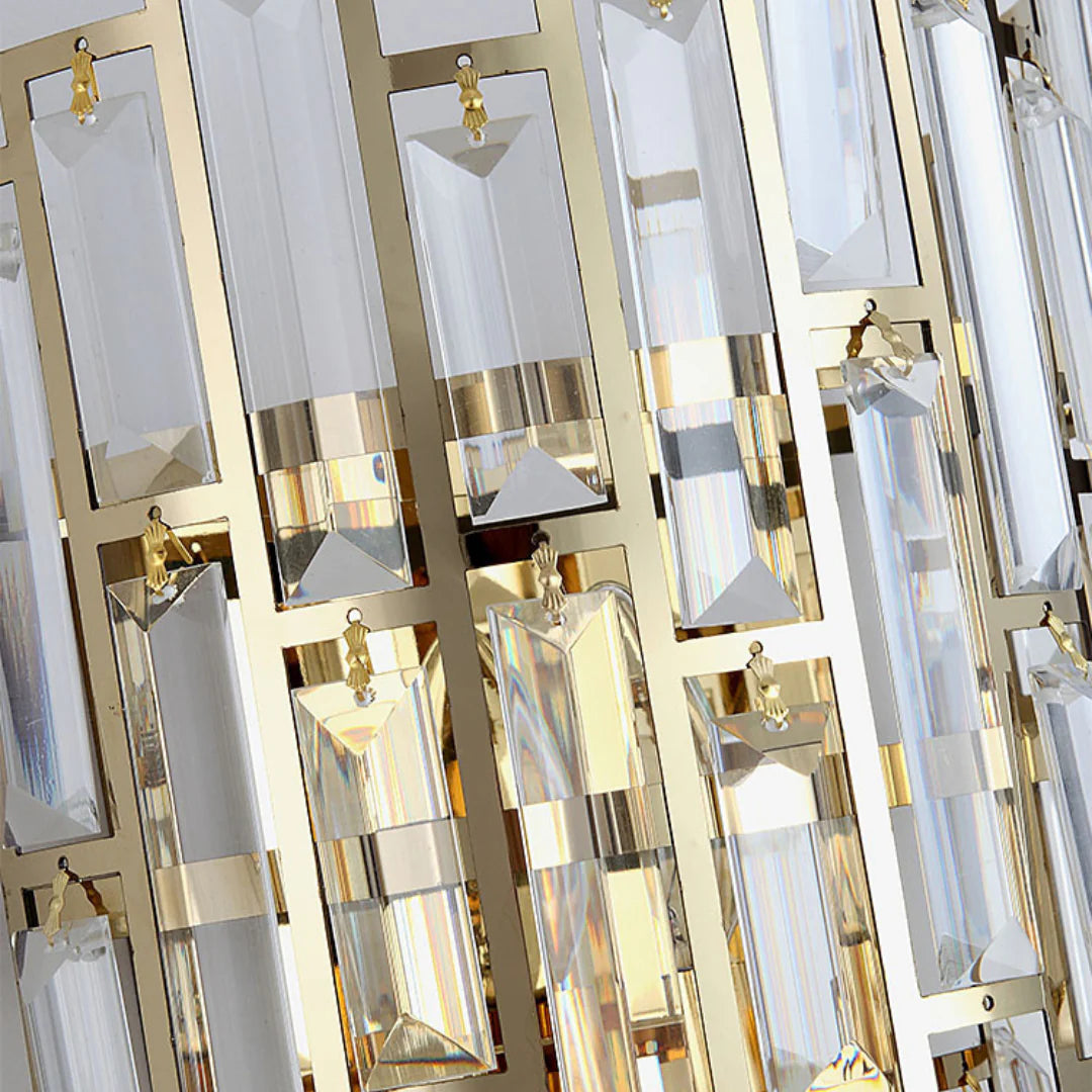 Modern Gredel Crystal Wall Lamp - Nuvé