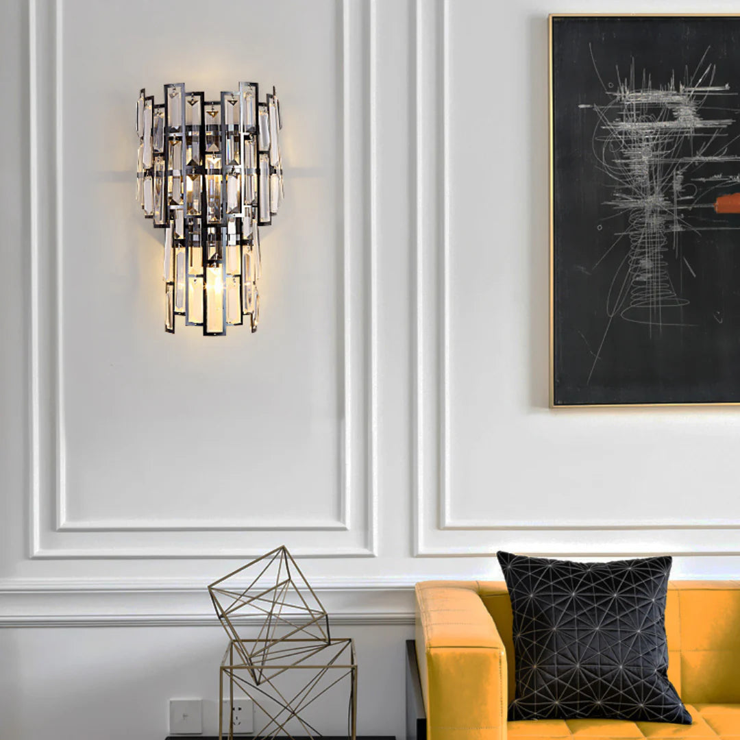 Modern Gredel Crystal Wall Lamp - Nuvé