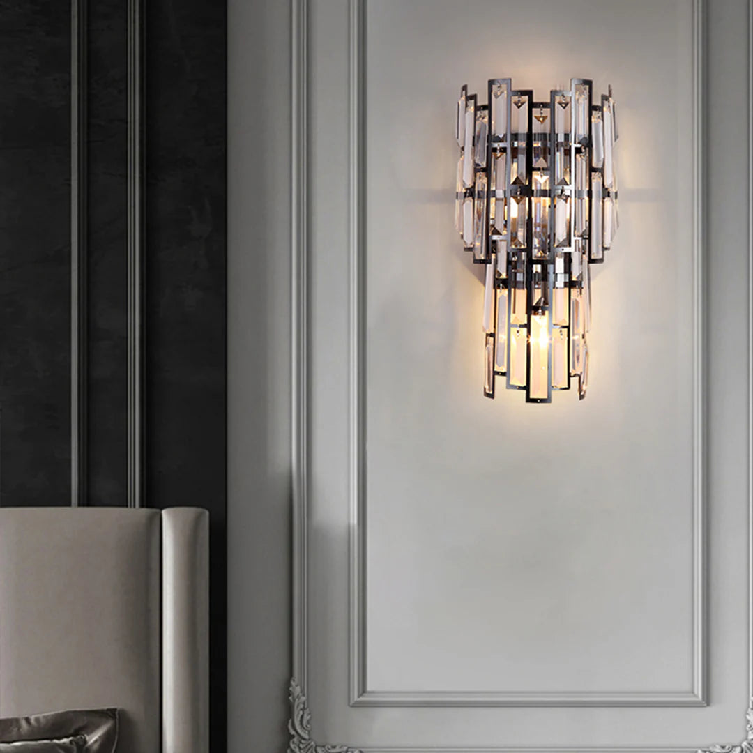 Modern Gredel Crystal Wall Lamp - Nuvé