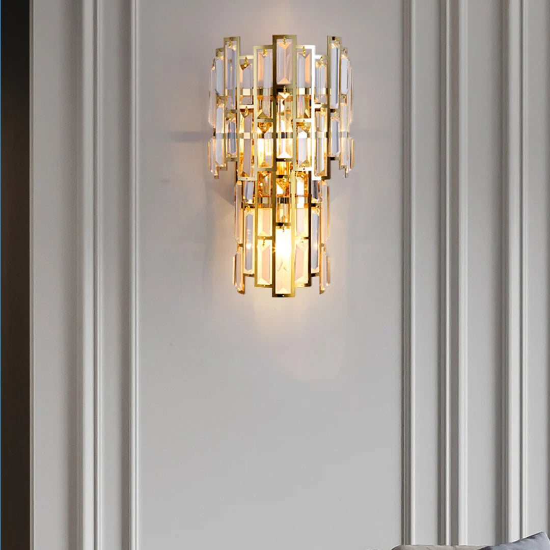 Modern Gredel Crystal Wall Lamp - Nuvé