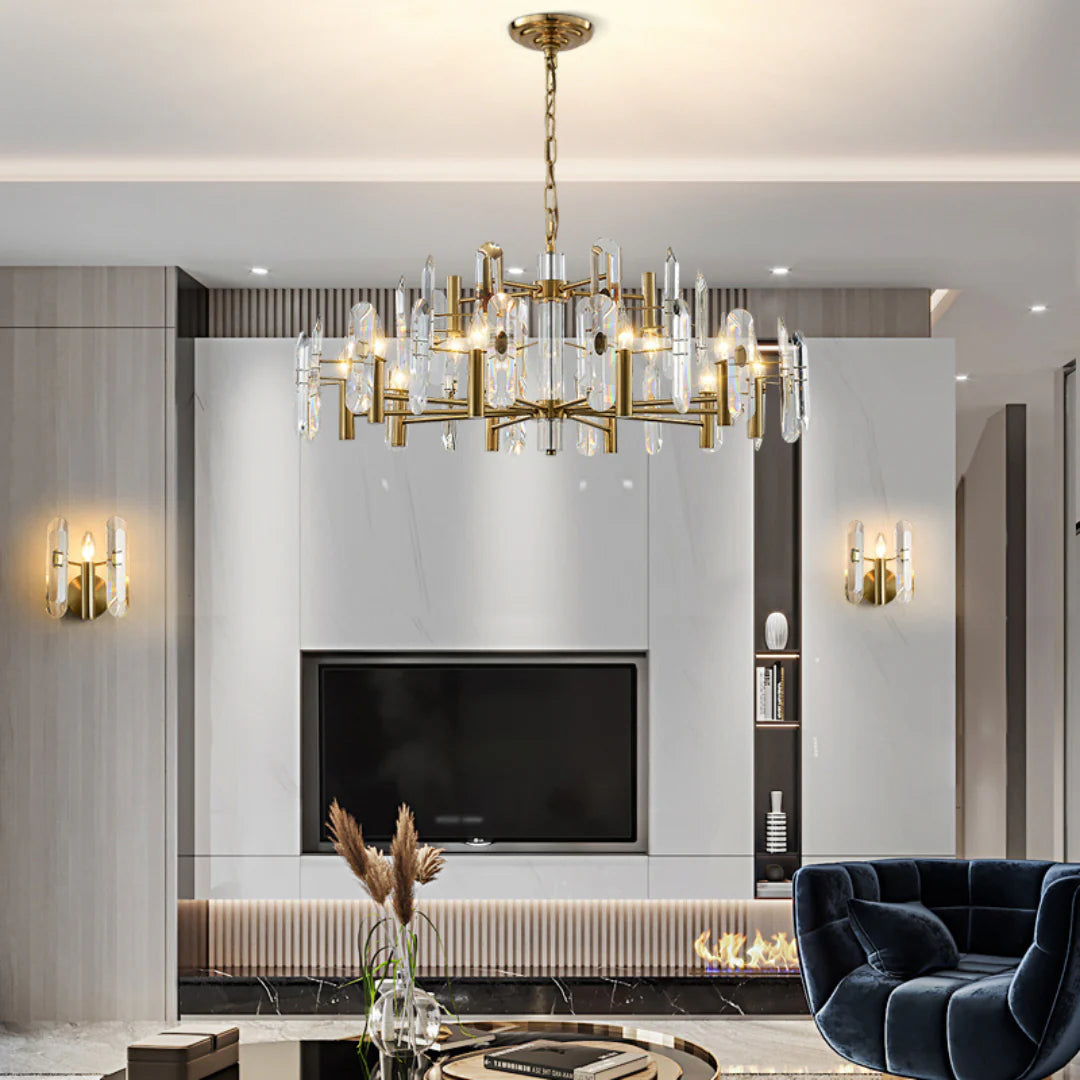 Bar Ceiling Bedroom Crystal Chandelier - Nuvé