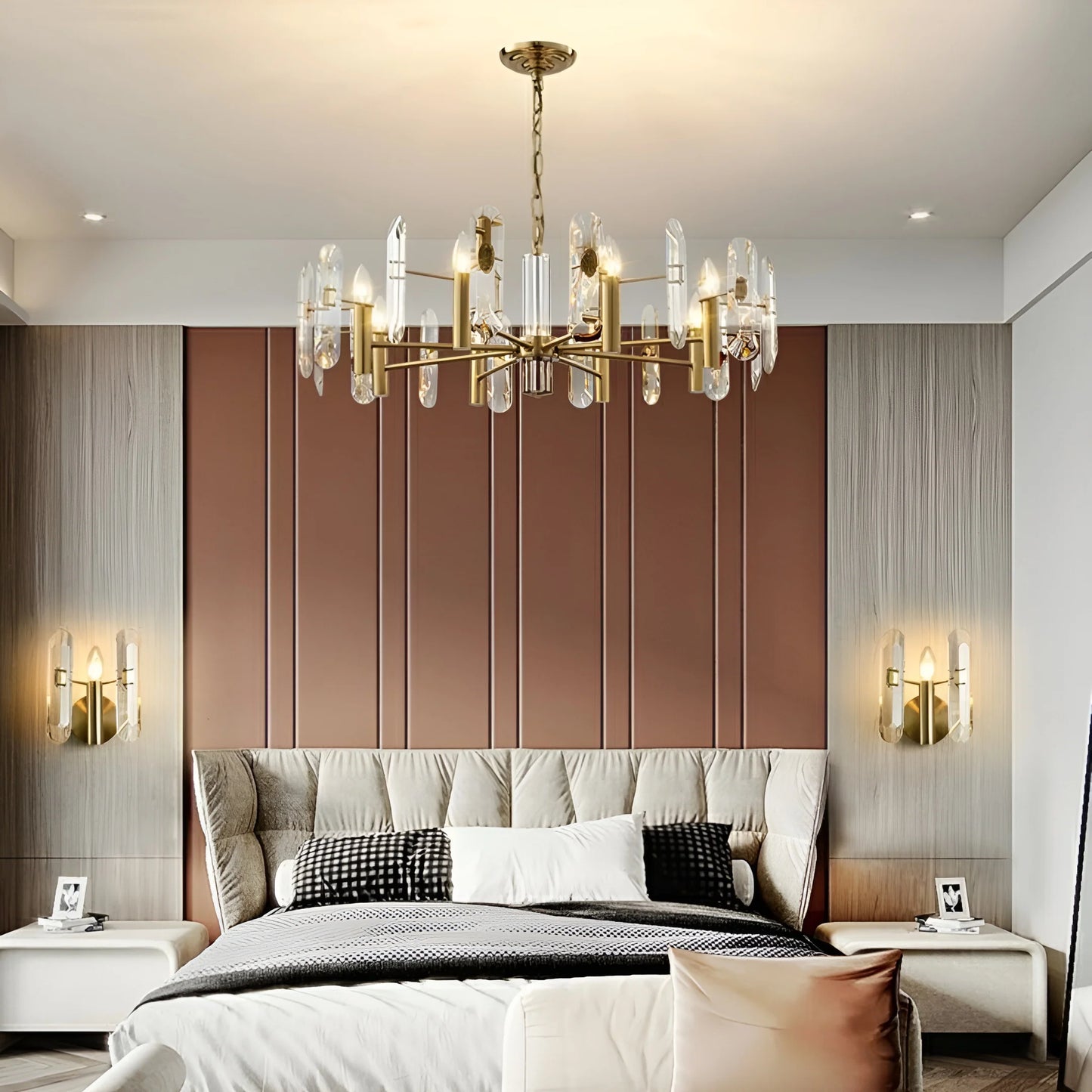 Bar Ceiling Bedroom Crystal Chandelier - Nuvé