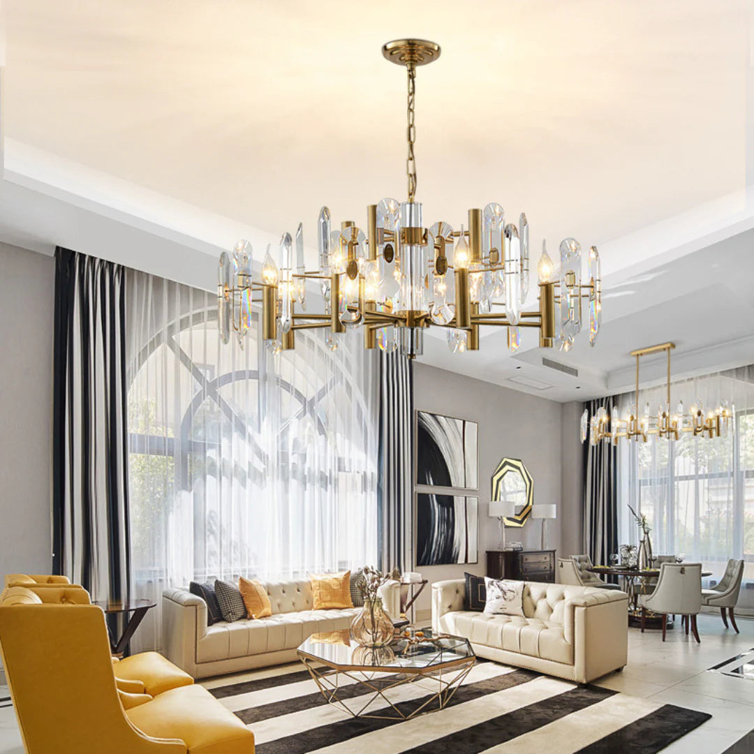 Bar Ceiling Bedroom Crystal Chandelier - Nuvé