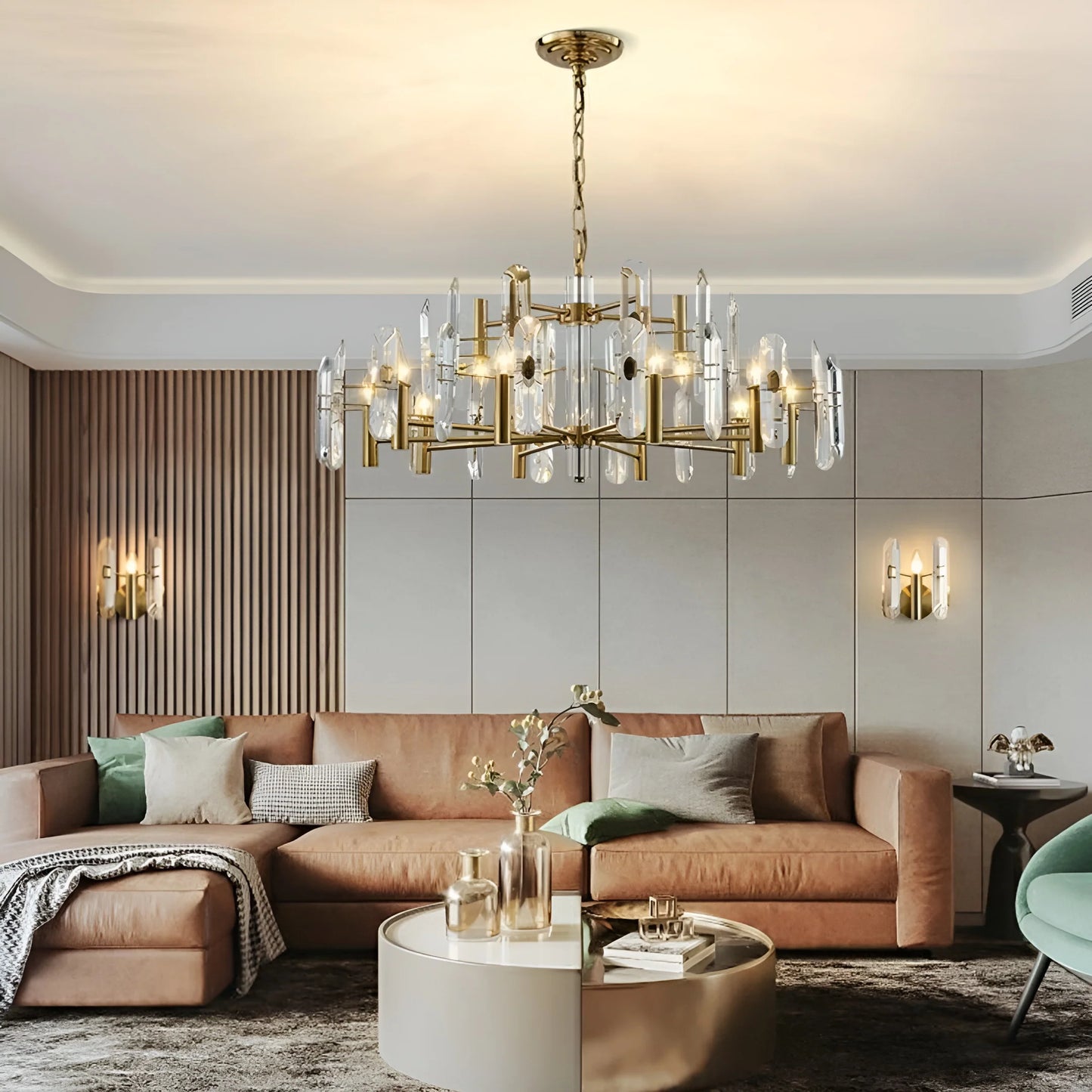 Bar Ceiling Bedroom Crystal Chandelier - Nuvé