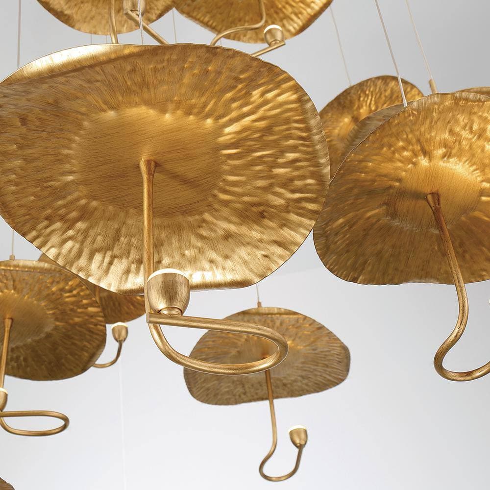 Lotus Leaf Chandelier - Nuvé
