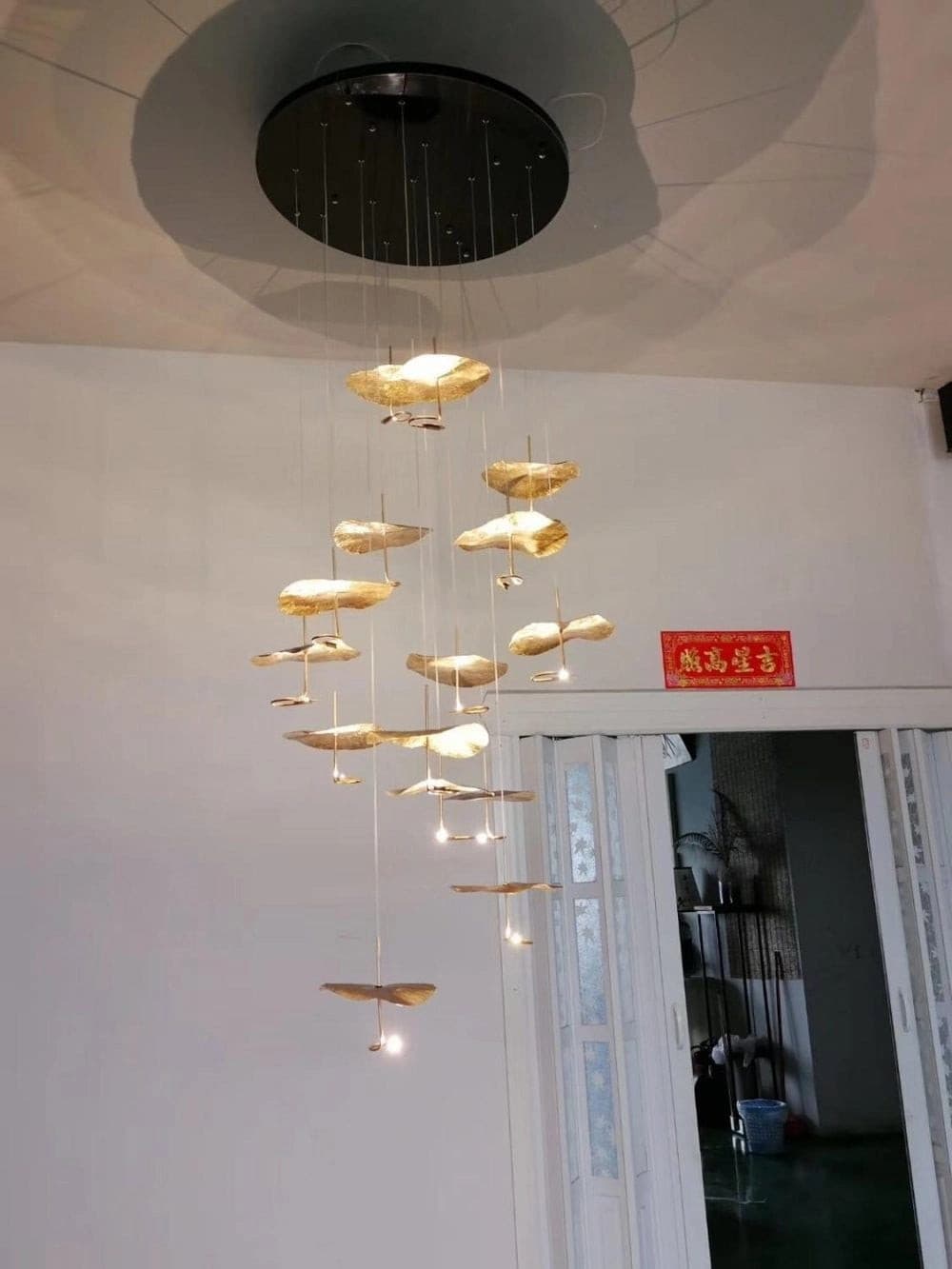 Lotus Leaf Chandelier - Nuvé