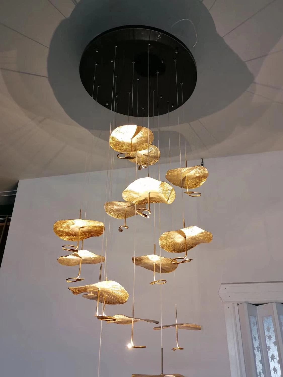 Lotus Leaf Chandelier - Nuvé