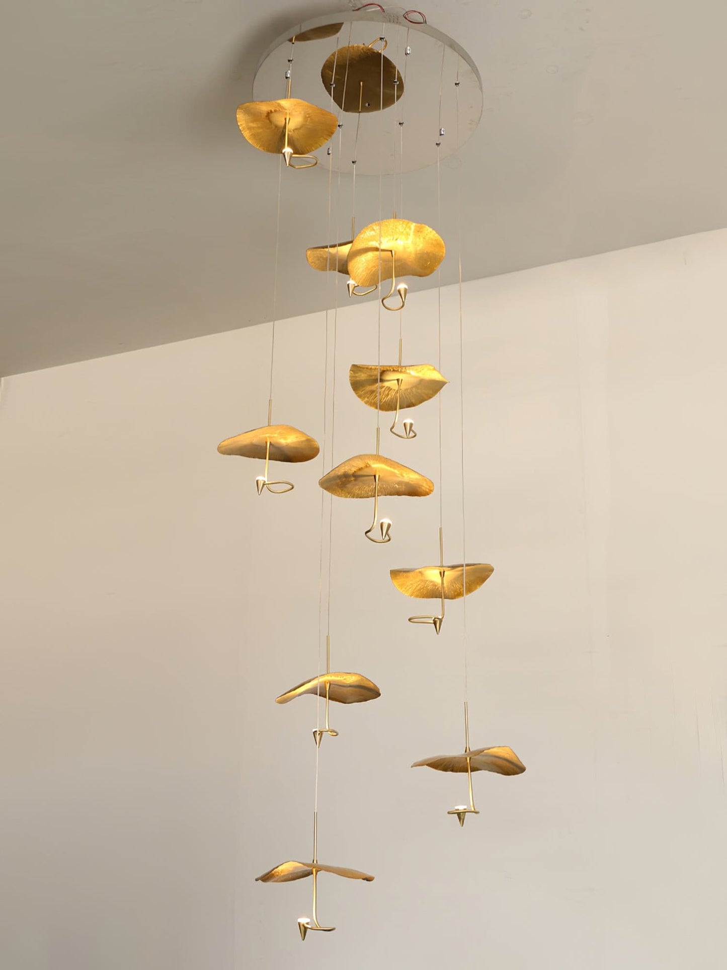 Lotus Leaf Chandelier - Nuvé