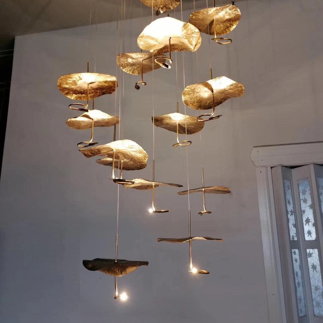 Lotus Leaf Chandelier - Nuvé