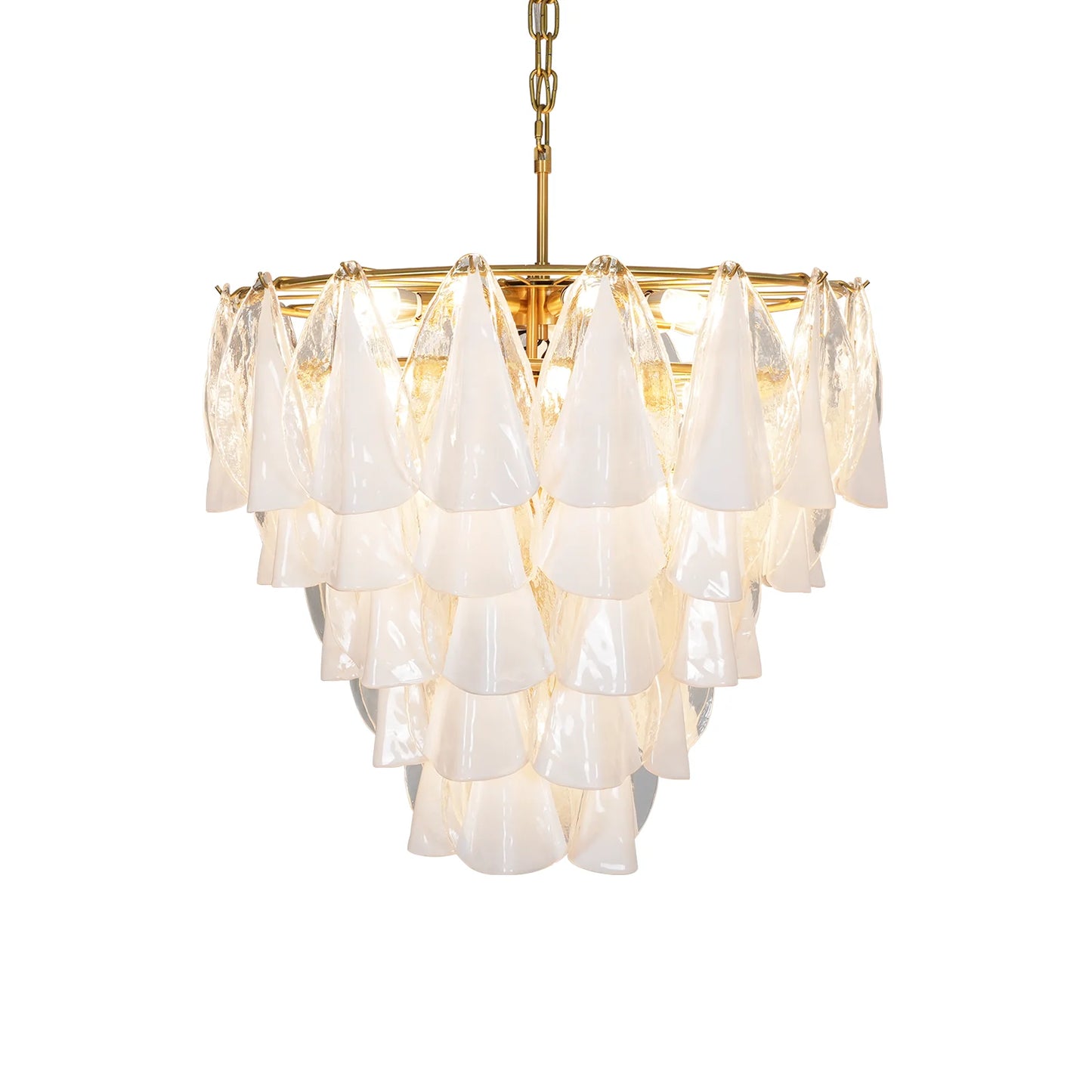 Lunara Murano Glass Chandelier - Nuvé