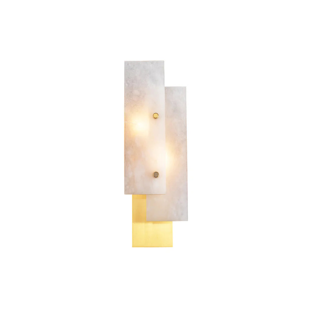 Rectangular Alabaster Wall Lamp - Nuvé