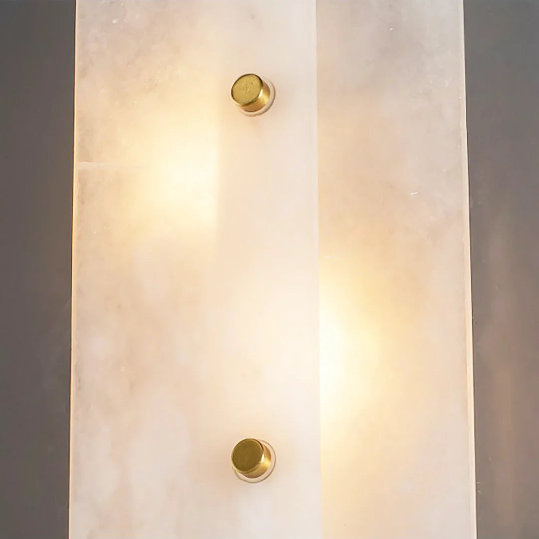 Rectangular Alabaster Wall Lamp - Nuvé