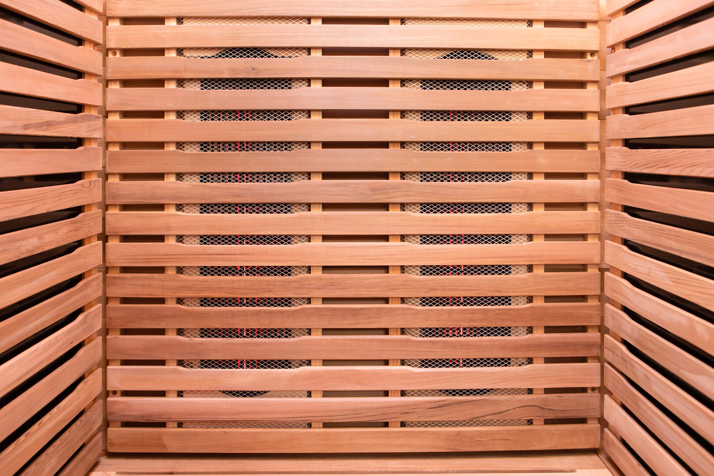 Peak Saunas Rainier 1-Person Full Spectrum Infrared Sauna with XL Medical-Grade Red Light Therapy & Smart WiFi App Control - Nuvé