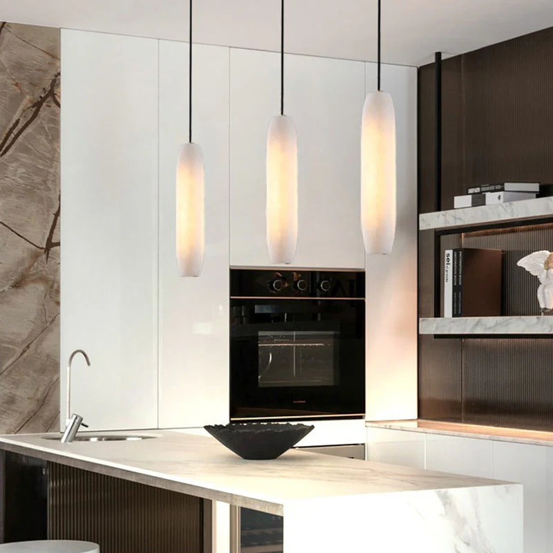 Marble Flute Pendant Light - Nuvé