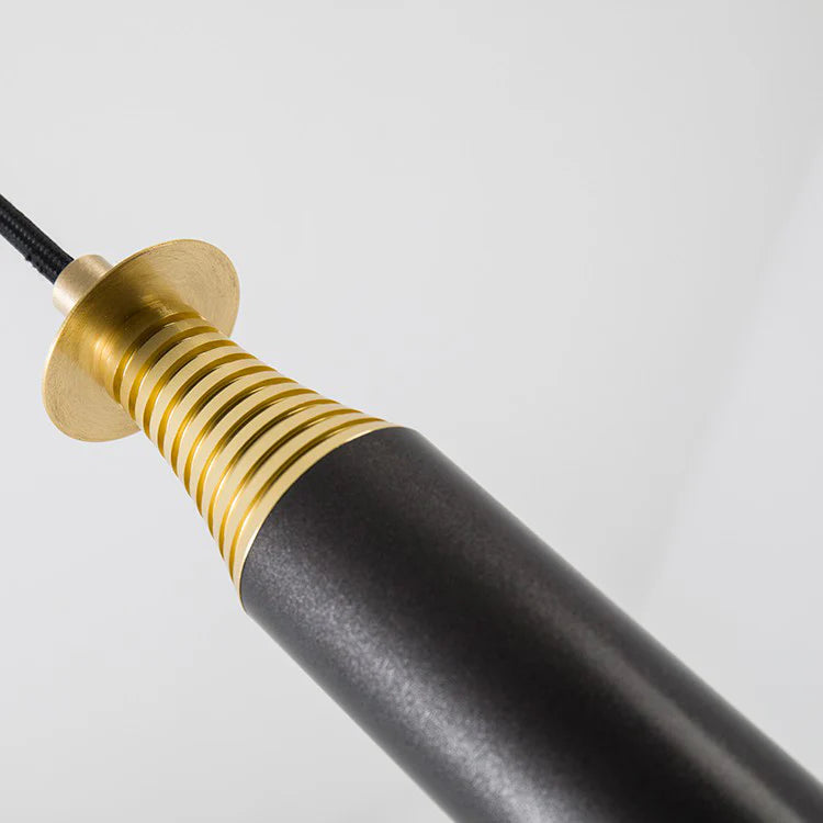 Modern Cylindrical Alabaster Pendant Lamp - Nuvé