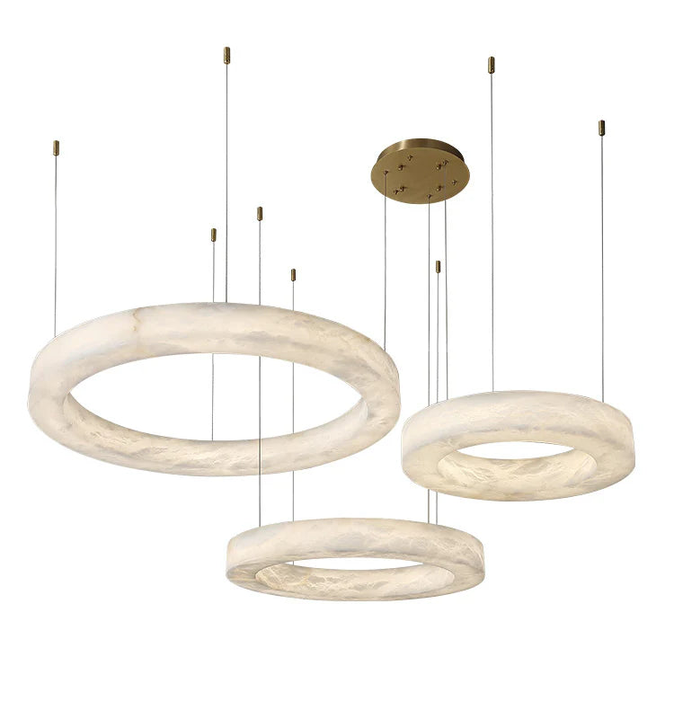 Marika Alabaster Pendant Lamp - Nuvé