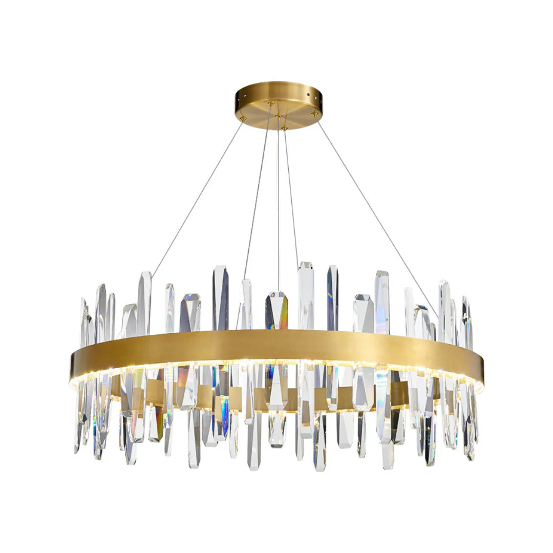 Marylin Modern Crystal Ring Chandelier - Nuvé