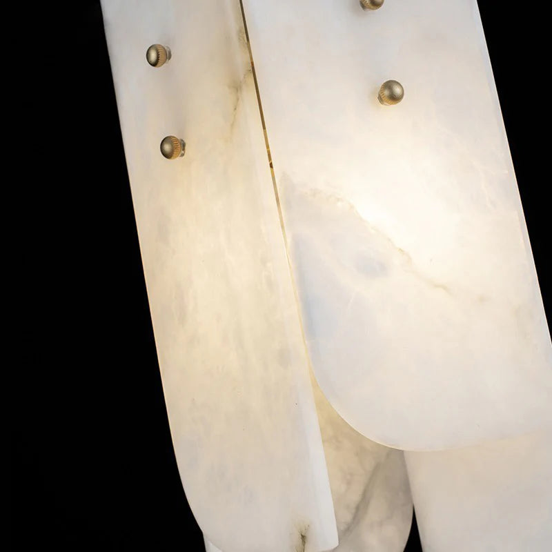 Megalith Mini Alabaster Pendant Light - Nuvé