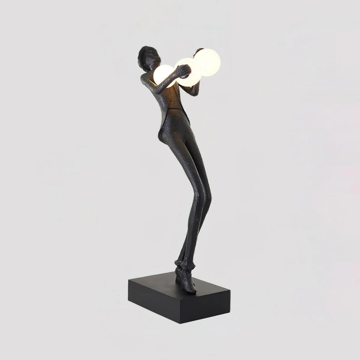 Michael Character Sculpture Floor Lamp - Nuvé