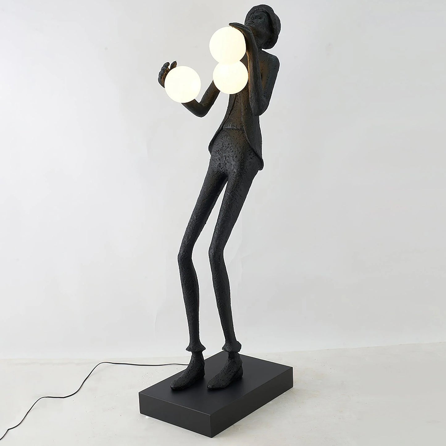 Michael Character Sculpture Floor Lamp - Nuvé