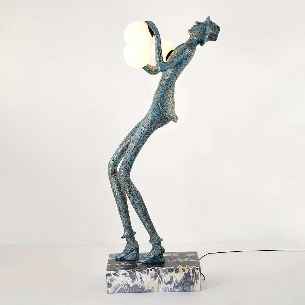 Michael Character Sculpture Floor Lamp - Nuvé