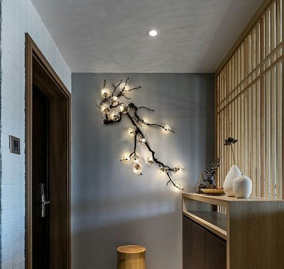 Plum Blossoms Wall Lamp - Nuvé