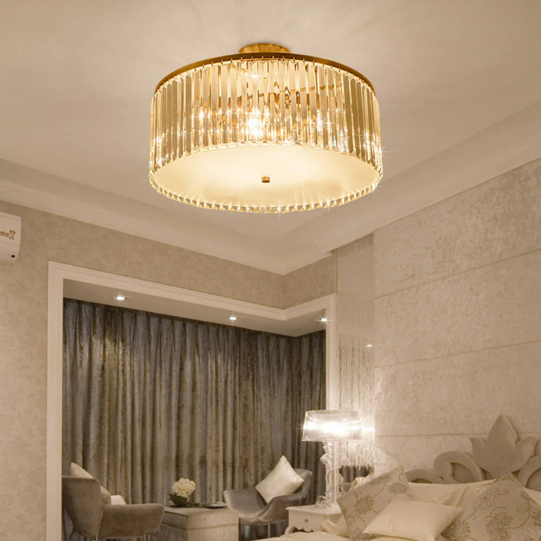 Morup Modern Crystal Ceiling Light - Nuvé