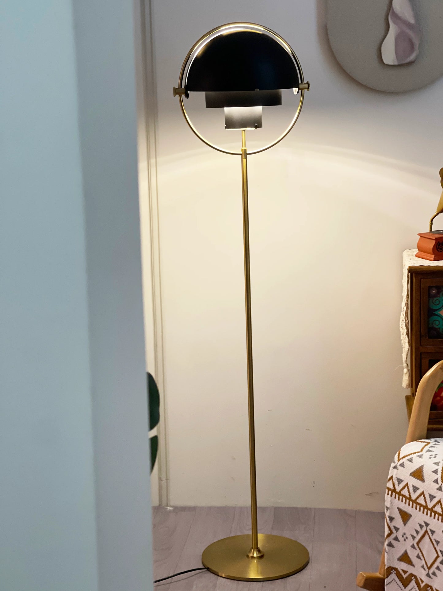 Multi-Lite Rotating Ball Floor Lamp - Nuvé