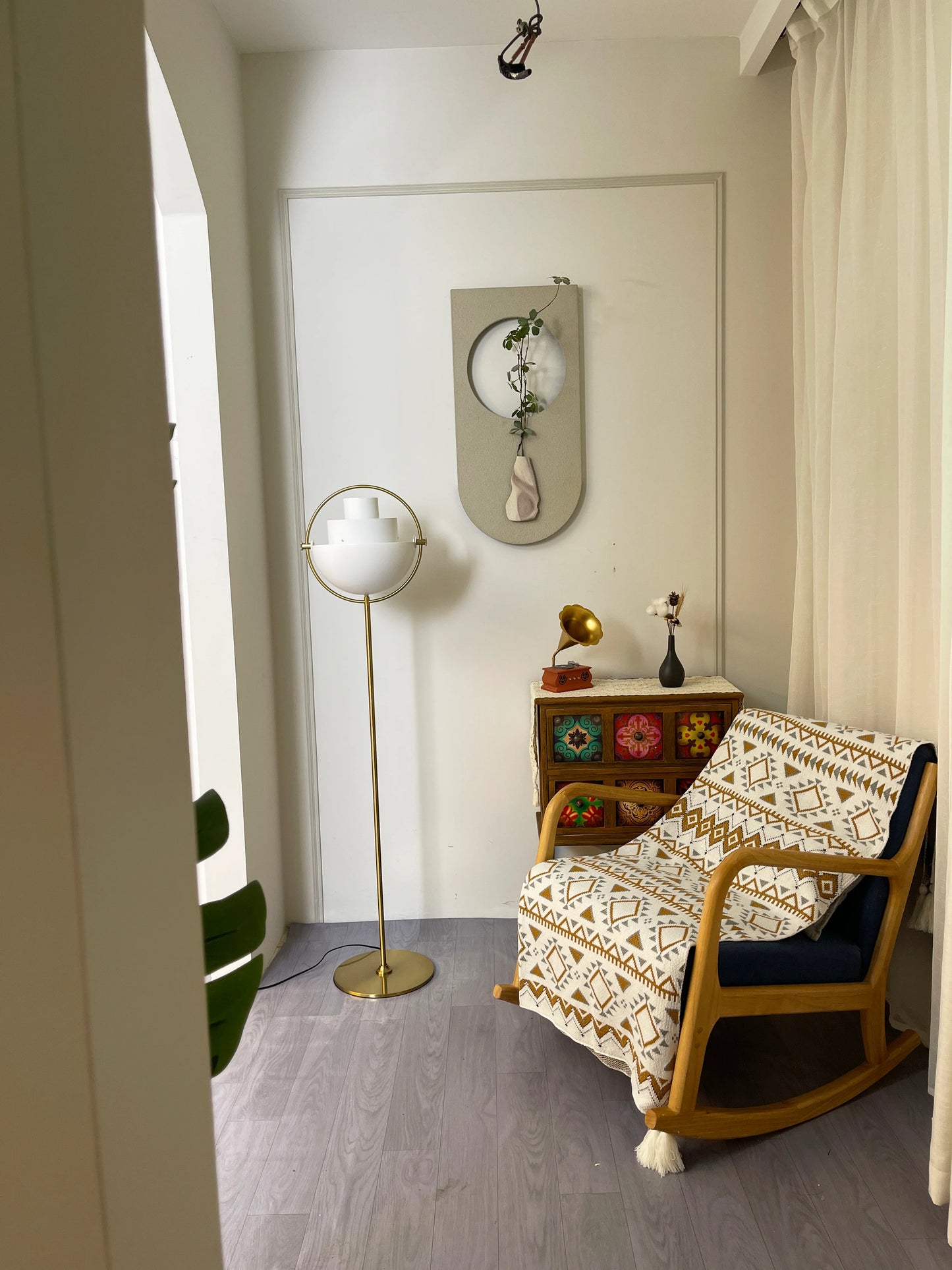 Multi-Lite Rotating Ball Floor Lamp - Nuvé