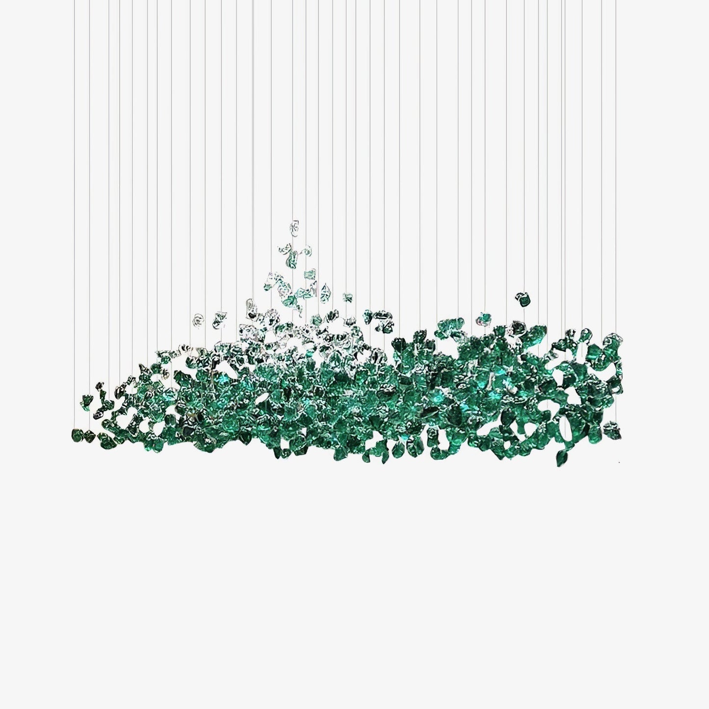 Multicolor Crystal Stone Chandelier - Nuvé