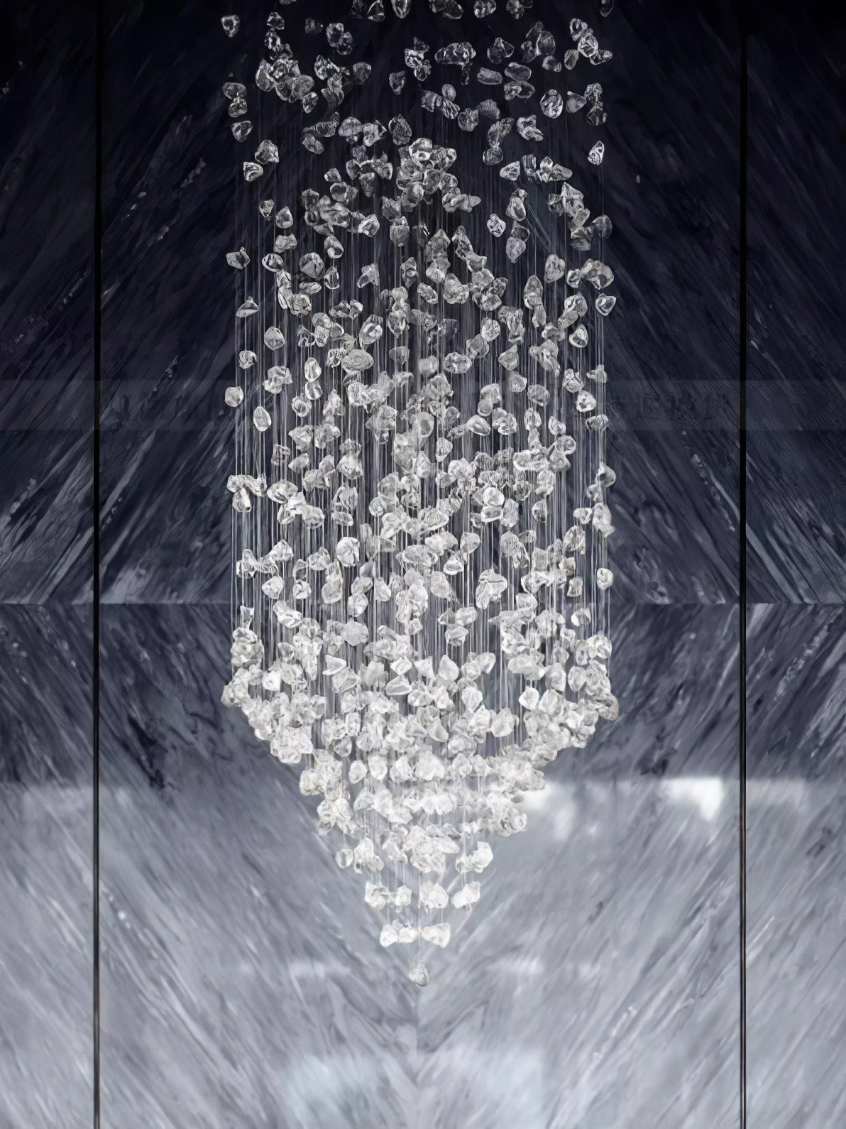 Multicolor Crystal Stone Chandelier - Nuvé