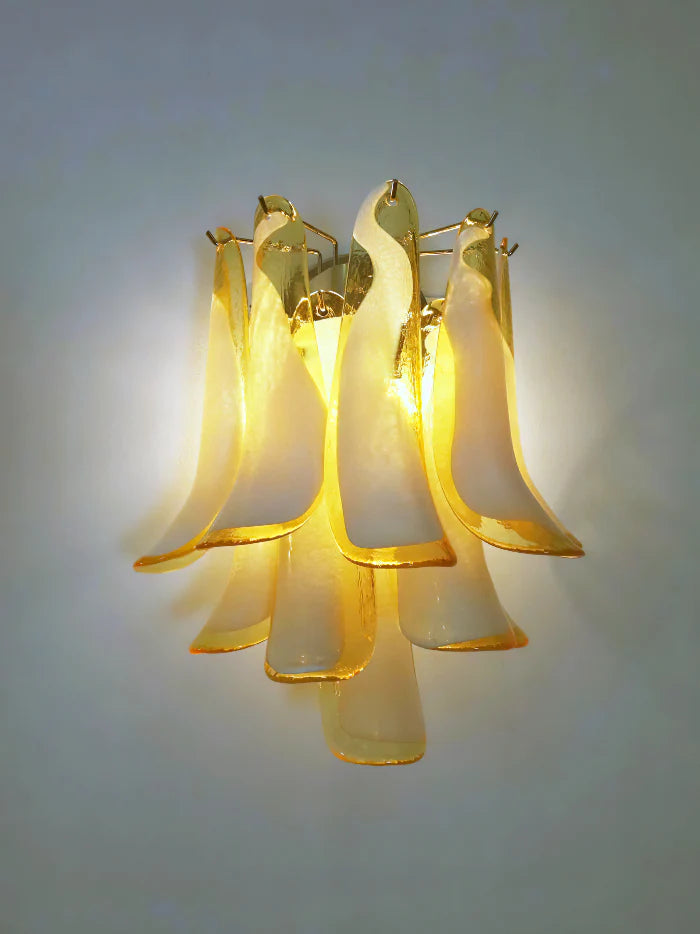 Vintage Murano Caramel Wall Lights - Nuvé