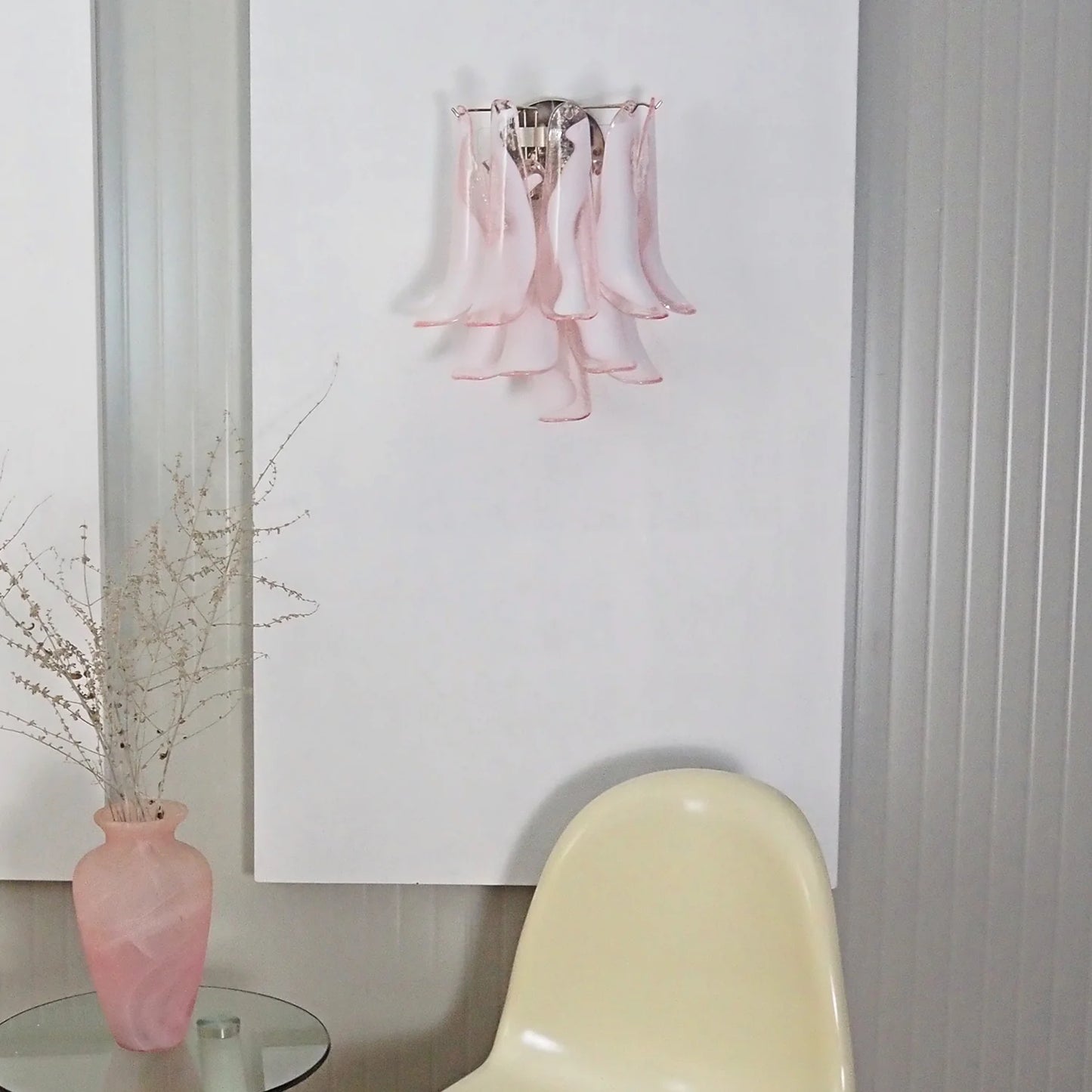 Vintage Murano Pink Wall Lights - Nuvé