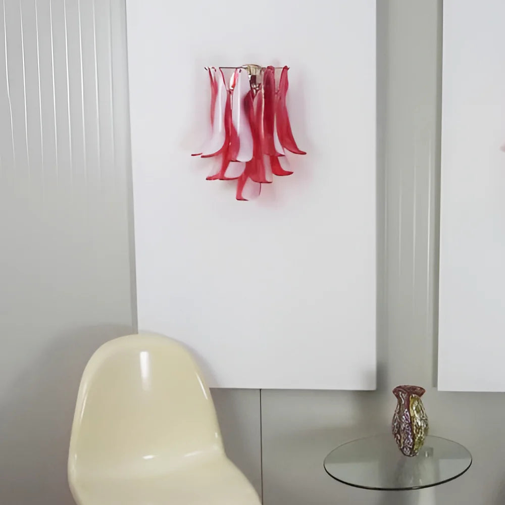 Vintage Murano Red Wall Lights - Nuvé