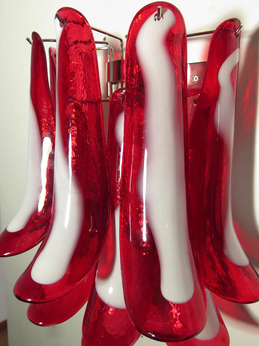 Vintage Murano Red Wall Lights - Nuvé