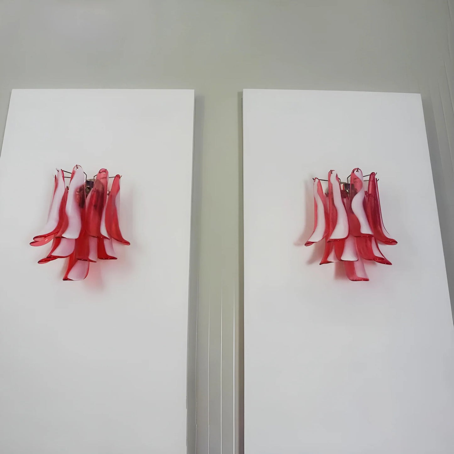 Vintage Murano Red Wall Lights - Nuvé